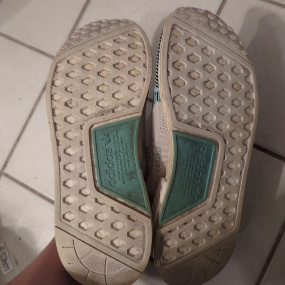 Adidas Parley NMD CSI Primeknit Blue Spirit Black Pre-Owned Size 10 - Picture 4 of 7